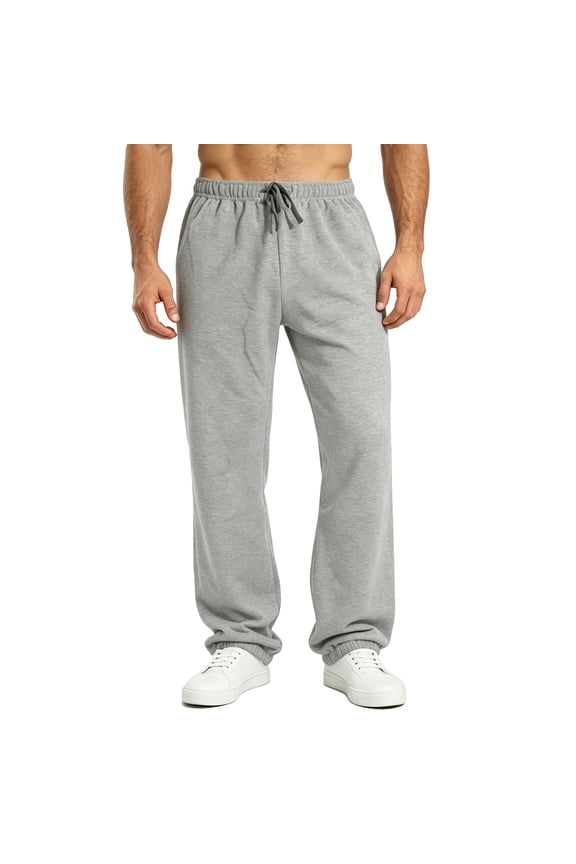 Mens Sweatpants with Pockets Stretch Soft Jogger Sweatpants for Workout Running Basketball Daily Casual Wear