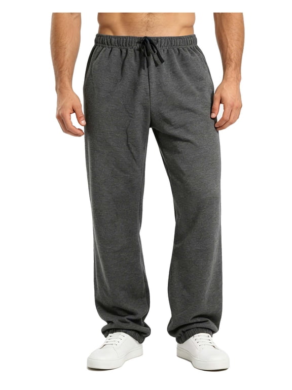 Mens Sweatpants with Pockets Stretch Soft Jogger Sweatpants for Workout Running Basketball Daily Casual Wear