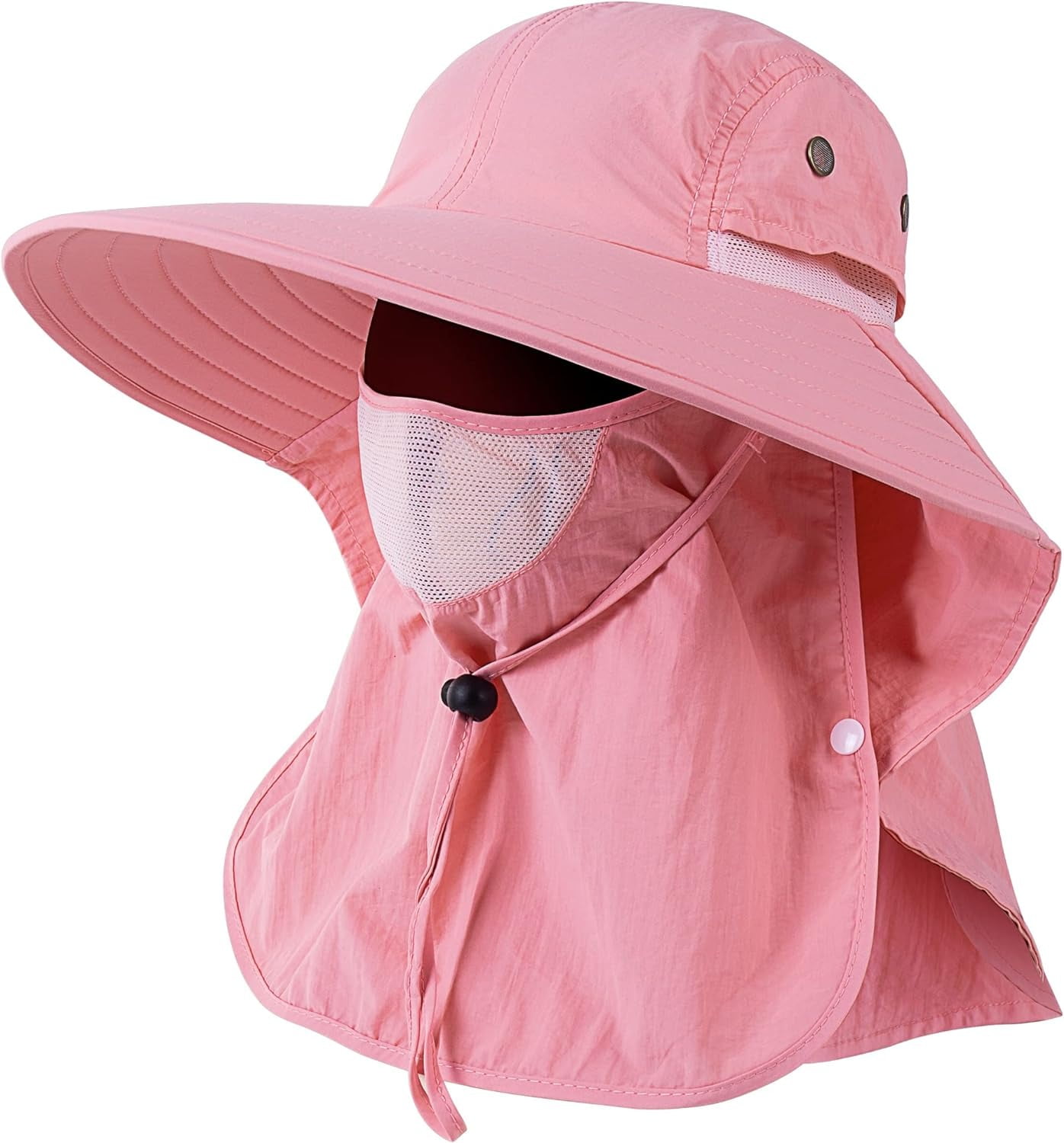 REDESS Nylon UPF 50+Fishing Hat for Men and Women-Pink