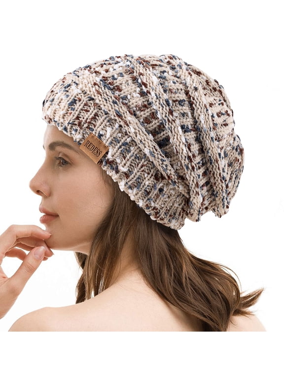 Slouchy Beanie Hat for Women Winter Warm Knit Cap