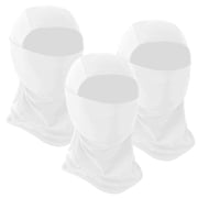 REDESS Balaclava Face Mask for Men and Women Winter Windproof Breathable Lightweight Ski Mask, Black, 3-Pack