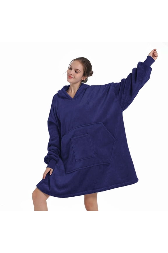 Wearable Blanket Hoodie, Oversized Blanket Hoodie Sweatshirt for Adults Women Men
