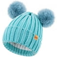 thumbnail image 1 of REDESS Winter Beanie Hat for Women with Warm Fleece Lined, Thick Slouchy Knit Skull Ski Cap-Green, 1 of 7