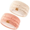 thumbnail image 1 of REDESS Winter Ear Warmer Headband for Women,Knit Thick Fleece Lined Cold Weather Warm Ear Muffs Headband, 1 of 7