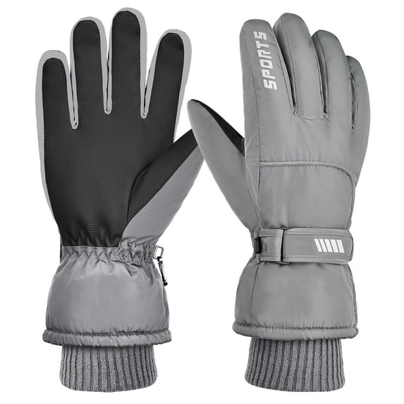 REDESS Men's Winter Gloves with Waterproof Touchscreen for Outdoor Sprots Ski Snowboard ,Black