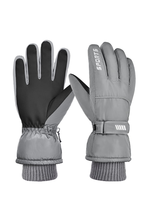 Men's Winter Gloves with Waterproof Touchscreen for Outdoor Sprots Ski Snowboard ,Black