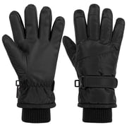 Winter Waterproof Gloves for Women Ski Snow Snowboard Touchscreen Black Touchscreen Gloves