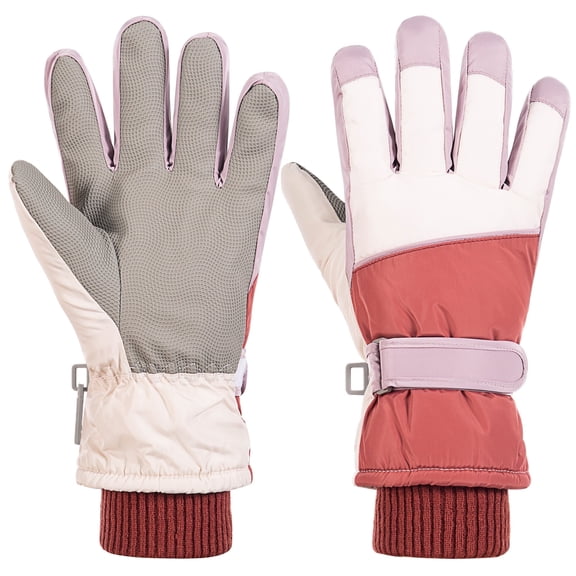 REDESS Winter Waterproof Gloves for Women Ski Snow Snowboard Touchscreen Black Touchscreen Gloves