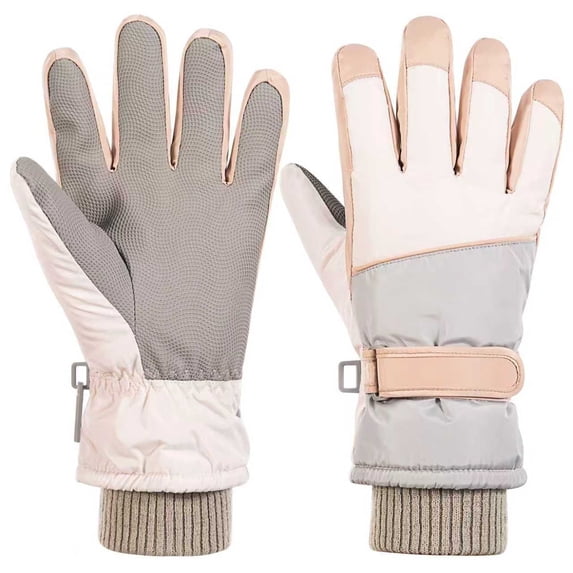 REDESS Winter Waterproof Gloves for Women Ski Snow Snowboard Touchscreen Black Touchscreen Gloves