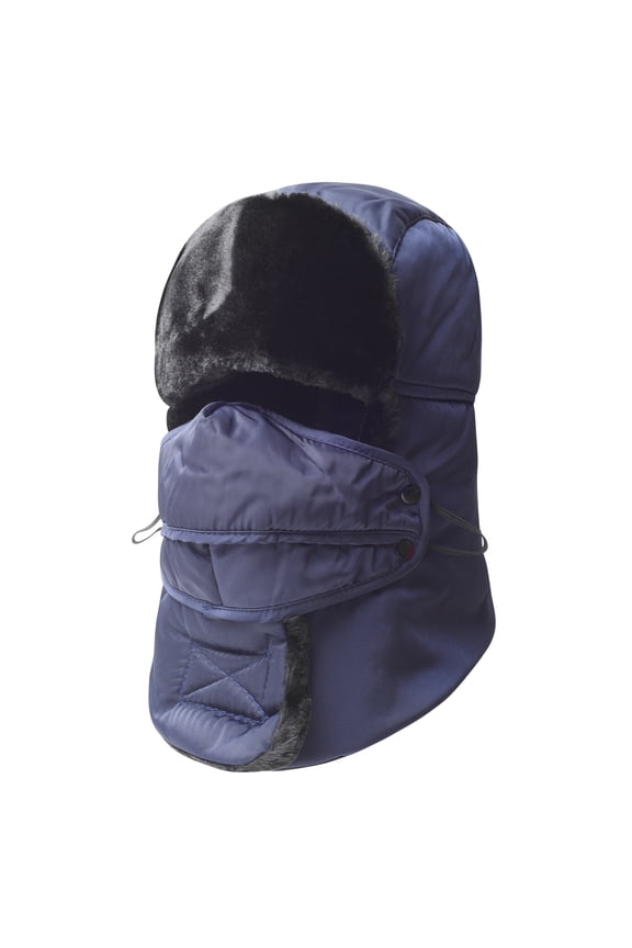 Winter Trooper Trapper Hat for Men and Women,Winter Ski Hat with Ear Flap & Around the Neck