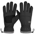 thumbnail image 1 of REDESS Unisex Winter Waterproof Black Gloves for Men and Women for Ski Driving Running Cycling Cold Weather, 1 of 7