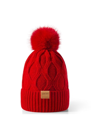 Fleece Beanie Hats display picture 1