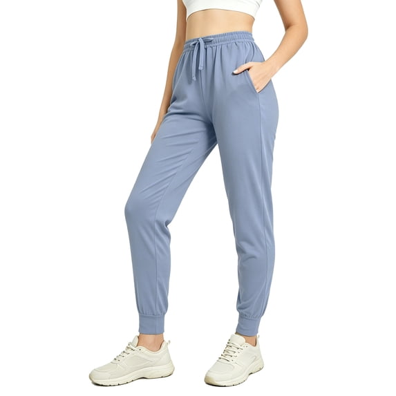 REDESS Sweatpants Women Jogger Pants with Pockets Elastic Lightweight Athletic Pants, Gray