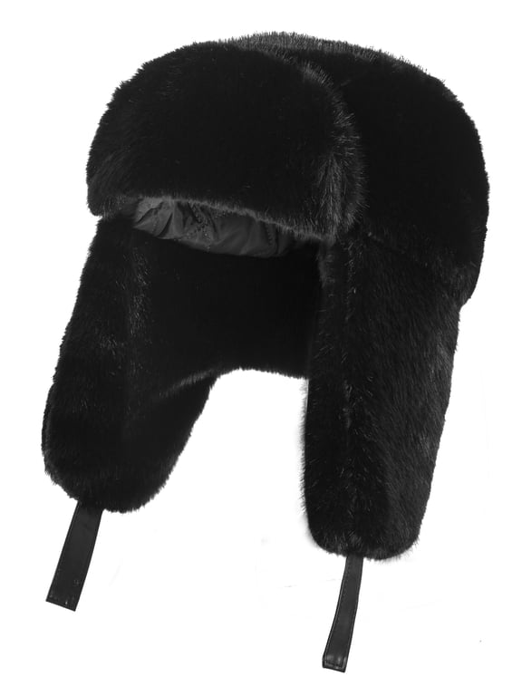 Women's Winter Trapper Hat Warm Ear Flaps Hunting Trapper Hat for Cold Weather