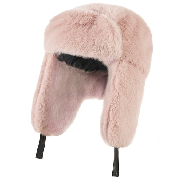REDESS Women's Winter Trapper Hat Warm Ear Flaps Hunting Trapper Hat for Cold Weather