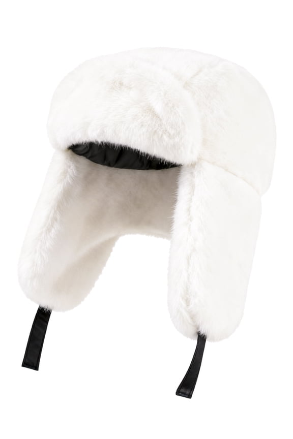 Women's Winter Trapper Hat Warm Ear Flaps Hunting Trapper Hat for Cold Weather