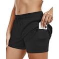 thumbnail image 1 of REDESS Athletic Shorts for Women Elastic Waistband with Liner and Pockets Gym Workout Yoga Running Shorts., 1 of 7