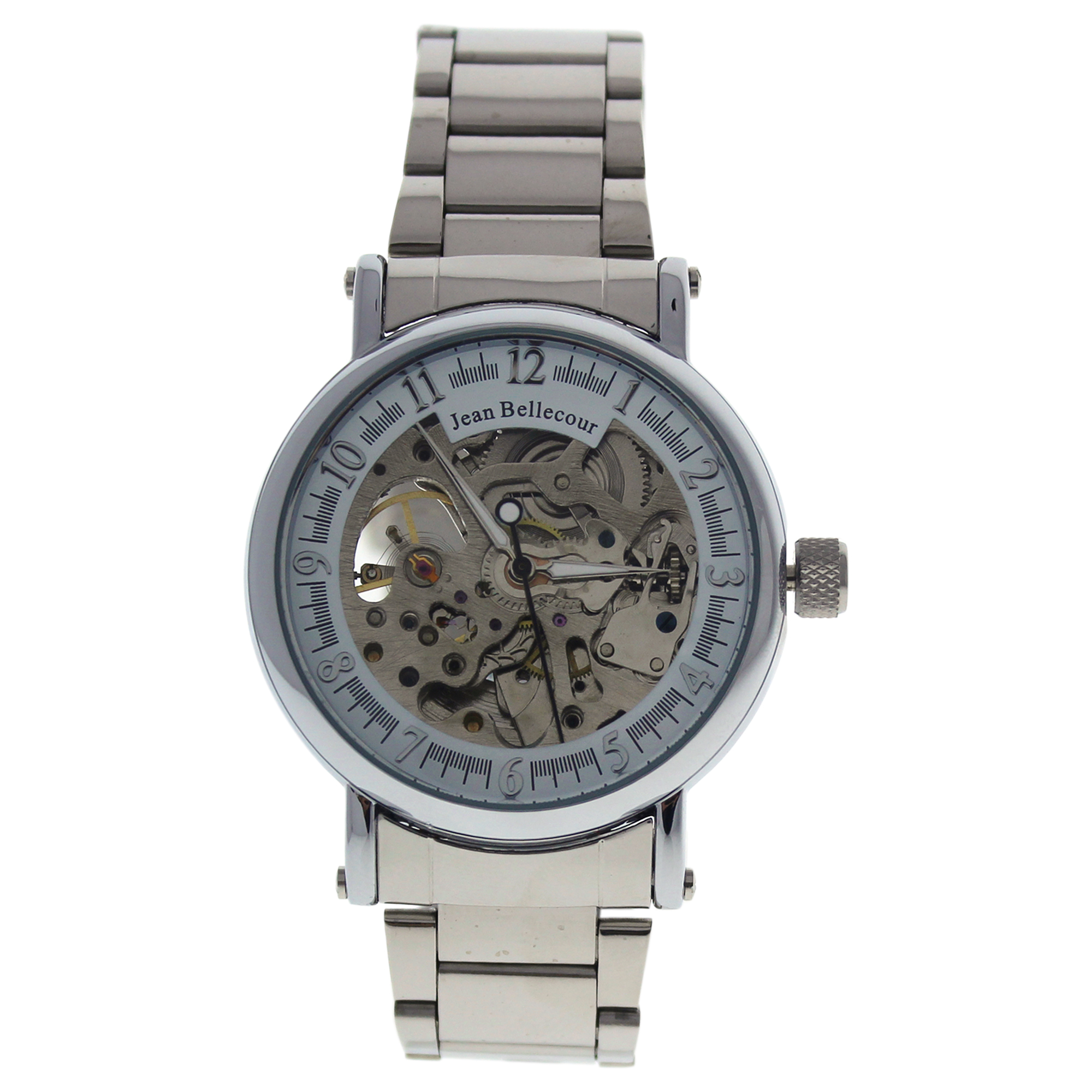 Belle ˖⋆　1002 REDH1 Silver Stainless Steel Bracelet Watch - Walmart.com