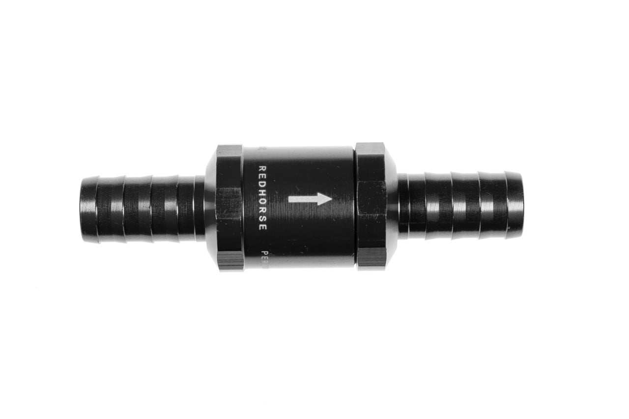 REDHORSE PERFORMANCE 0psi Crankcase Check Vlv 5/8in Barb Inlet/Outlet partNumber: 4154-10-10-2