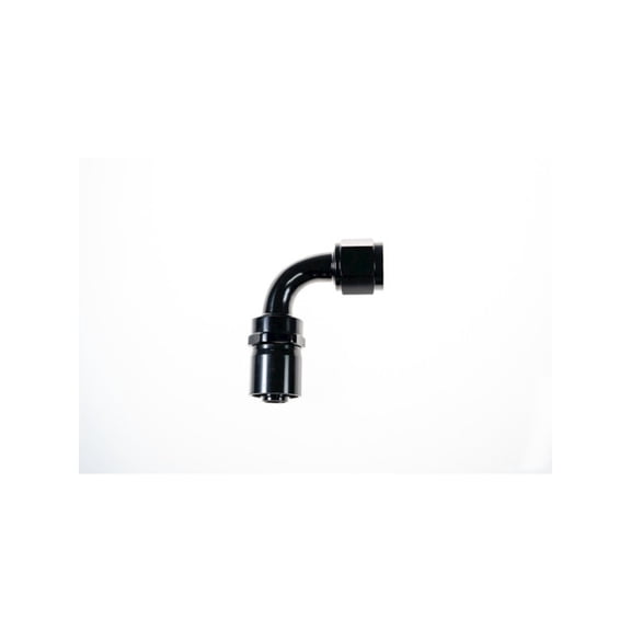 REDHORSE PERFORMANCE 10AN 90Deg Crimp Hose End Black