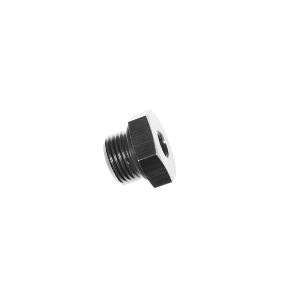 REDHORSE PERFORMANCE 10an ORB Port Plug w/ 1/8NPT Female Port Black