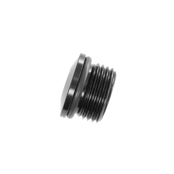 REDHORSE PERFORMANCE 8AN O-Ring Port Plug Black Low Profile