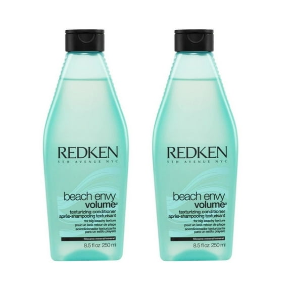 REDKEN Beach Envy Volume Texturizing Conditioner, 8.5 fl oz (Pack of 2)