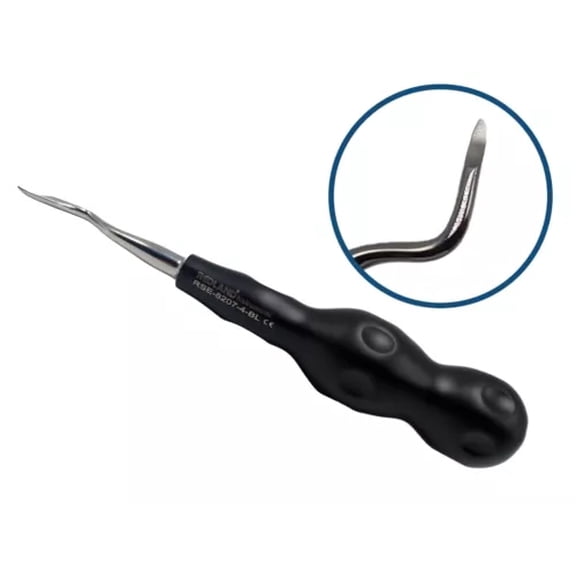 REDLAND 80 Root Tip Dental Elevator DES 4 Black Line