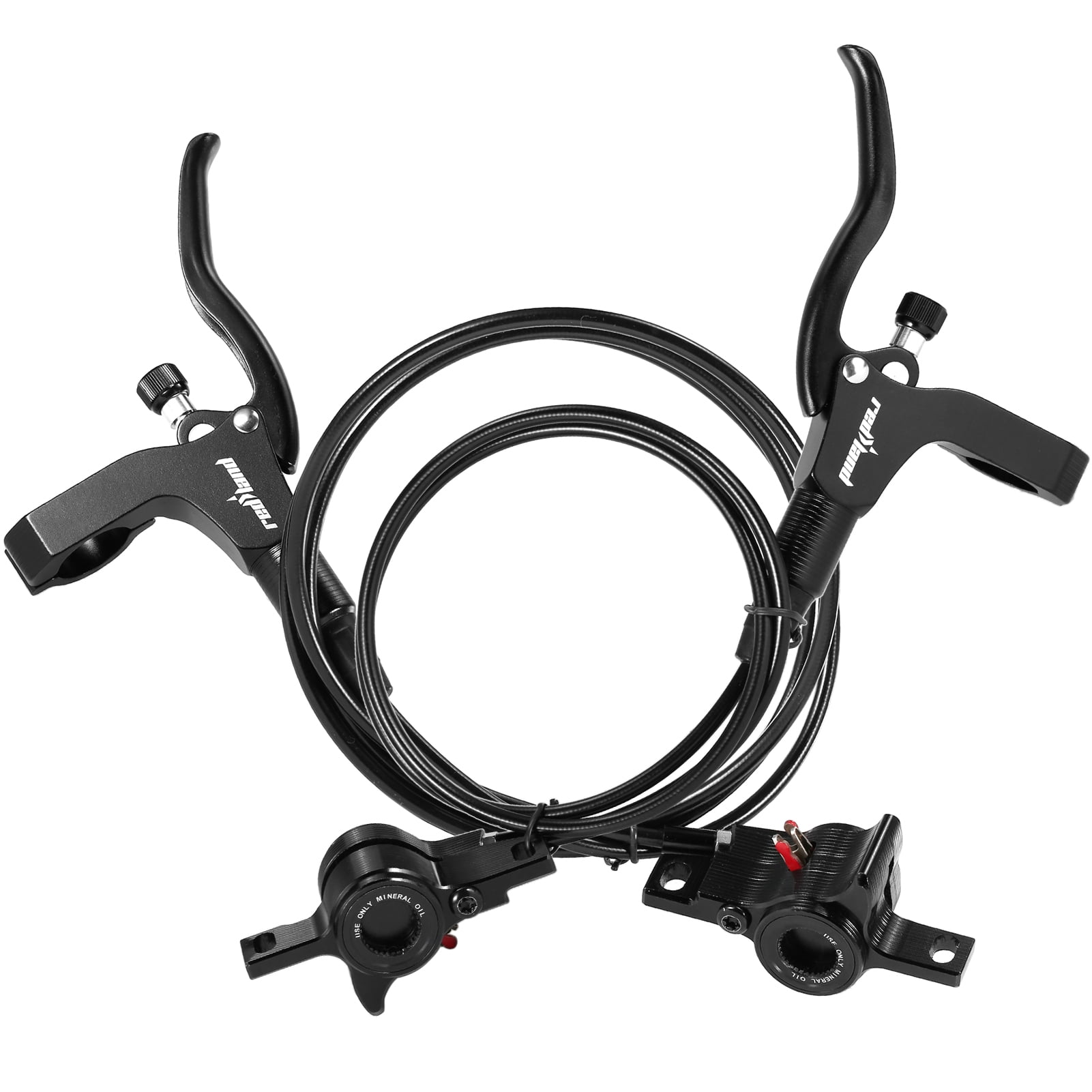 REDLAND Bike Brakes,2 Pcs Stainless Steel Rotors With 12 Steel Rotors