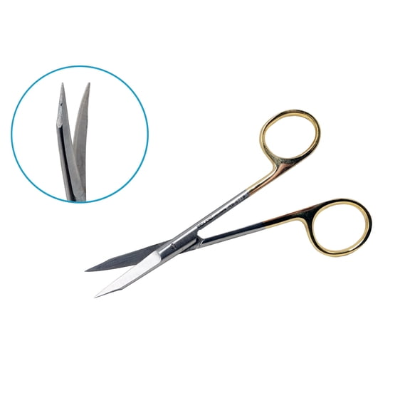 REDLAND Goldman Fox Scissor (13.5cm / Curved) TC