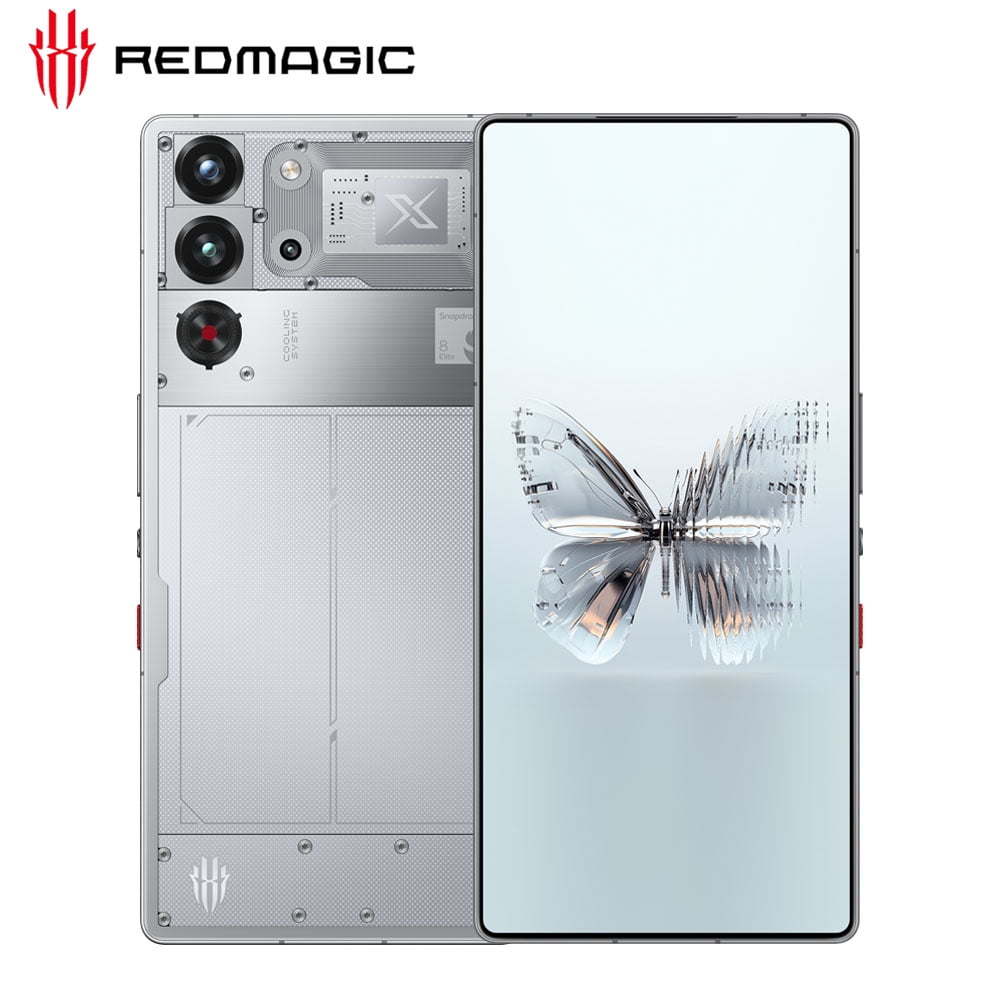 REDMAGIC 10 Pro Transparent Silver 6.8" 5G Gaming Smartphone