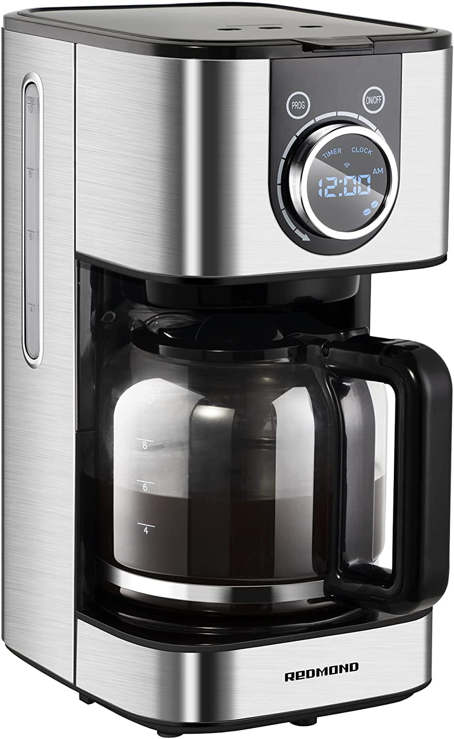 Rise by Dash - RCM100GBBK04 - 10 Cups Black Coffee Maker