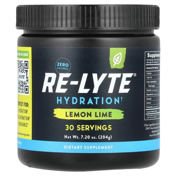 Redmond Re-Lyte Hydration Drink Mix Lemon Lime 6.88oz