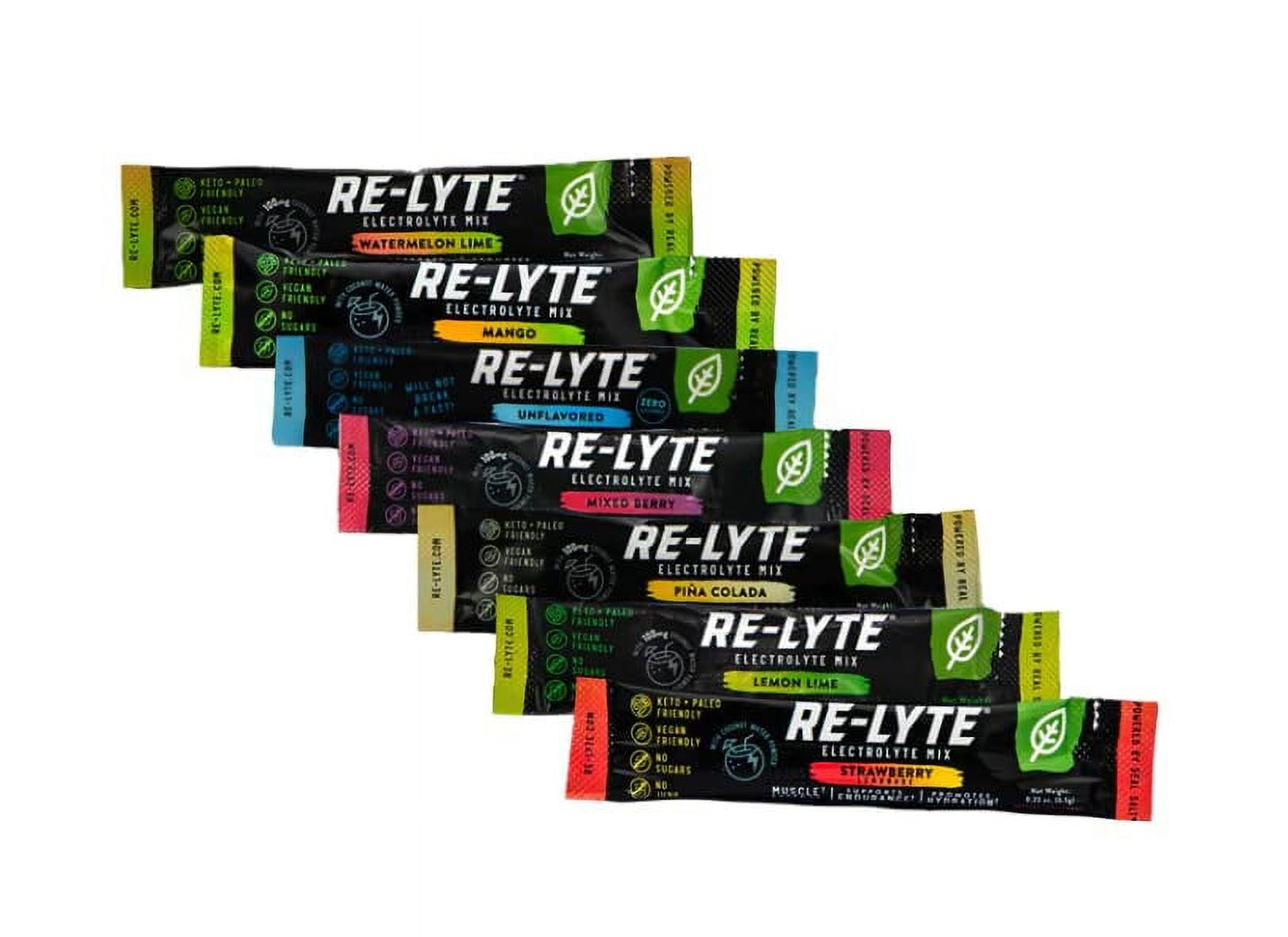 REDMOND ReLyte Electrolyte Drink Mix Variety (7 stick packs)