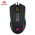 thumbnail image 1 of REDRAGON Lonewolf G105 RGB USB Wired Gaming Mouse 8000 DPI 8 buttons mice Programmable ergonomic For Computer Laptop PC Gamer, 1 of 6
