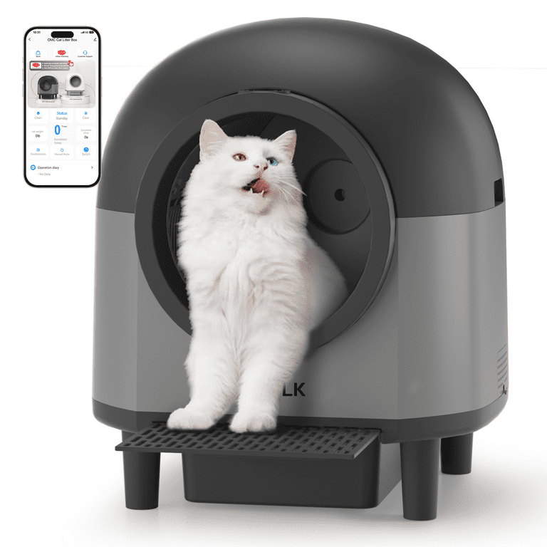 REDSASA Self Cleaning Cat Litter Box Automatic Litter Box with 2.4G Wifi APP Control Shop Black Friday Deals for 2024 Walmart