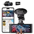 thumbnail image 1 of REDTIGER F7N Touch Dash Cam Front and Rear, 4K STARVIS 2 Dash Cam, Free 128GB Card, 5GHz WiFi 20MB/s Download,  Voice Control, Car Dash Camera with 3.18" Touch Screen, GPS,Parking Mode, Night Vision, 1 of 12