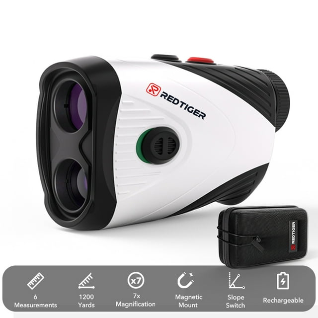 REDTIGER Laser Golf/Hunting Rangefinder, Golf Range finder with Slope