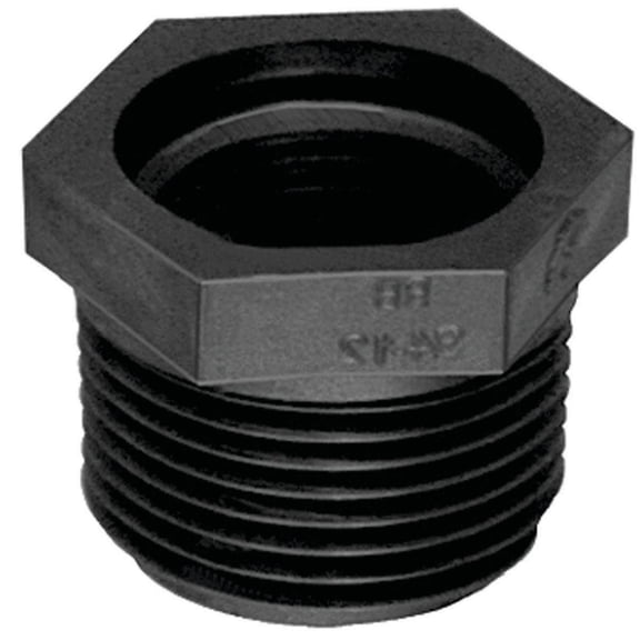 Green Leaf 3/4 in. MPT X 1/2 in. D FNPT Polypropylene Reducer Bushing 1 pk