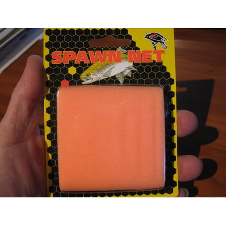 REDWING SPAWN FISHING NET SQUARES 60 CT 2 3/4"x 2 3/4" (Peach)