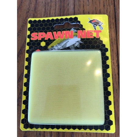 REDWING SPAWN FISHING NET SQUARES 60 CT 2 3/4"x 2 3/4" (Yellow)