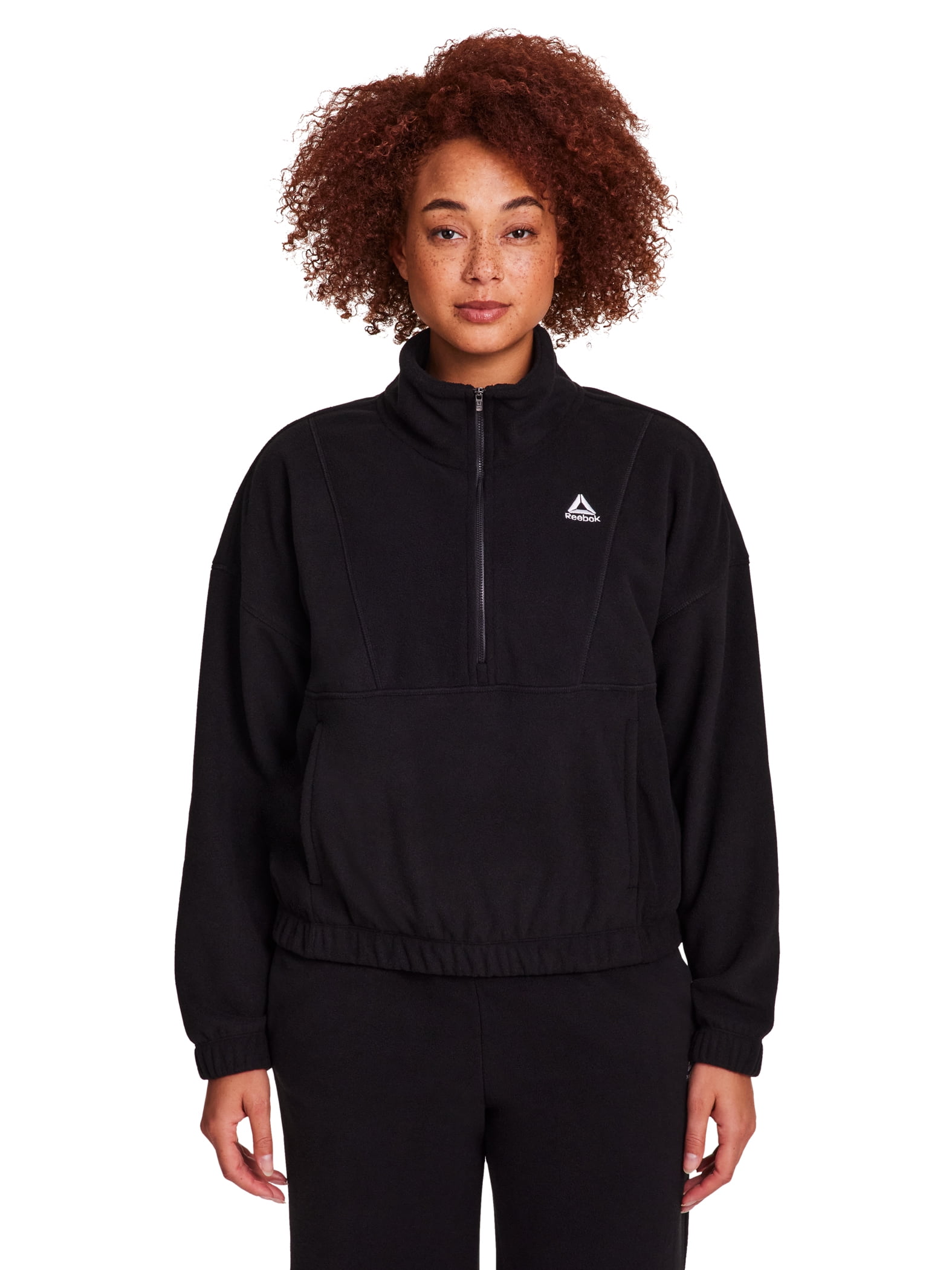 Women's and Women's Plus Cozy Half Zip Pullover, Sizes XS-4X