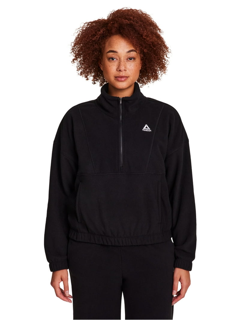 Reebok Women's and Women's Plus Cozy Half Zip Pullover, Sizes XS