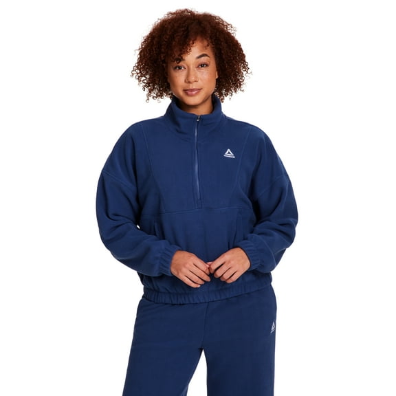 Reebok Women's and Women's Plus Cozy Half Zip Pullover, Sizes XS-4X