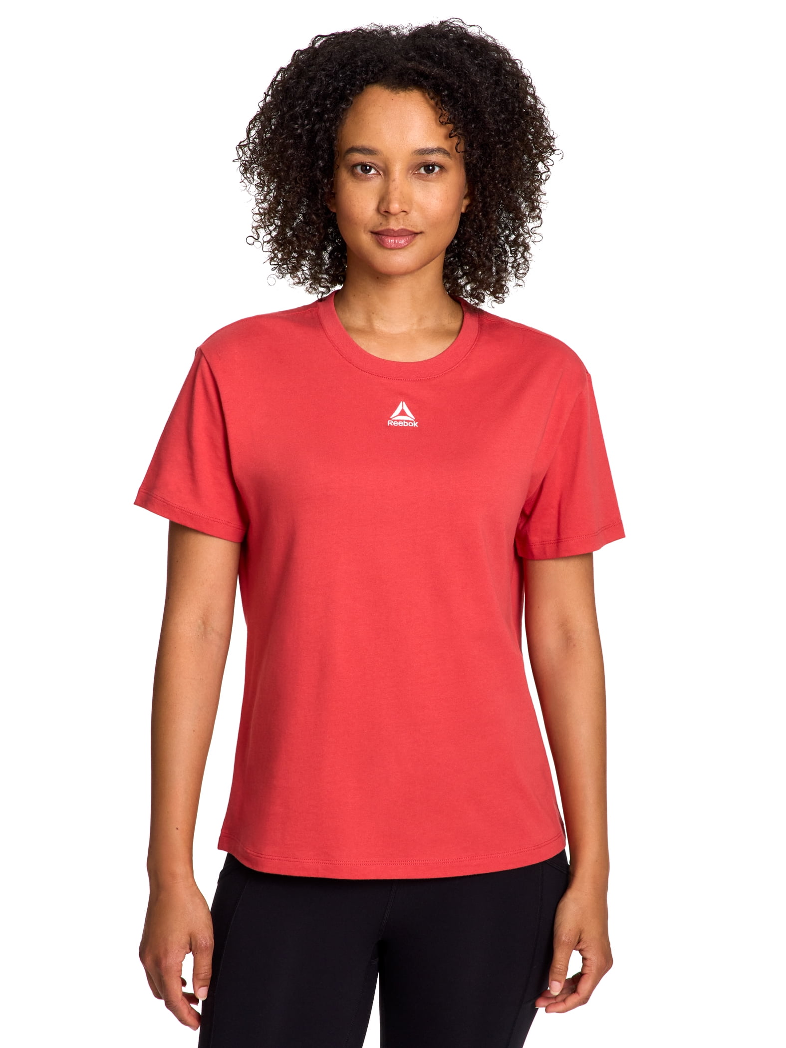Reebok Women's Embroidered Essence Short Sleeve Tee, Sizes XS - XXXL