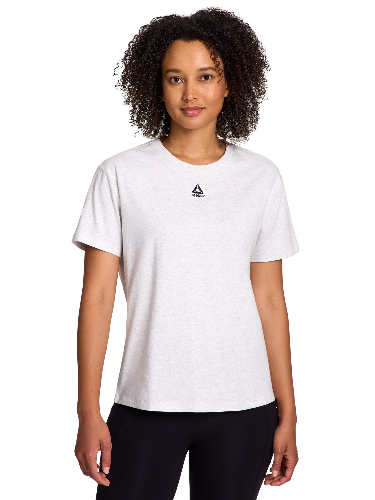 Reebok Women's Embroidered Essence Short Sleeve Tee, Sizes XS - XXXL