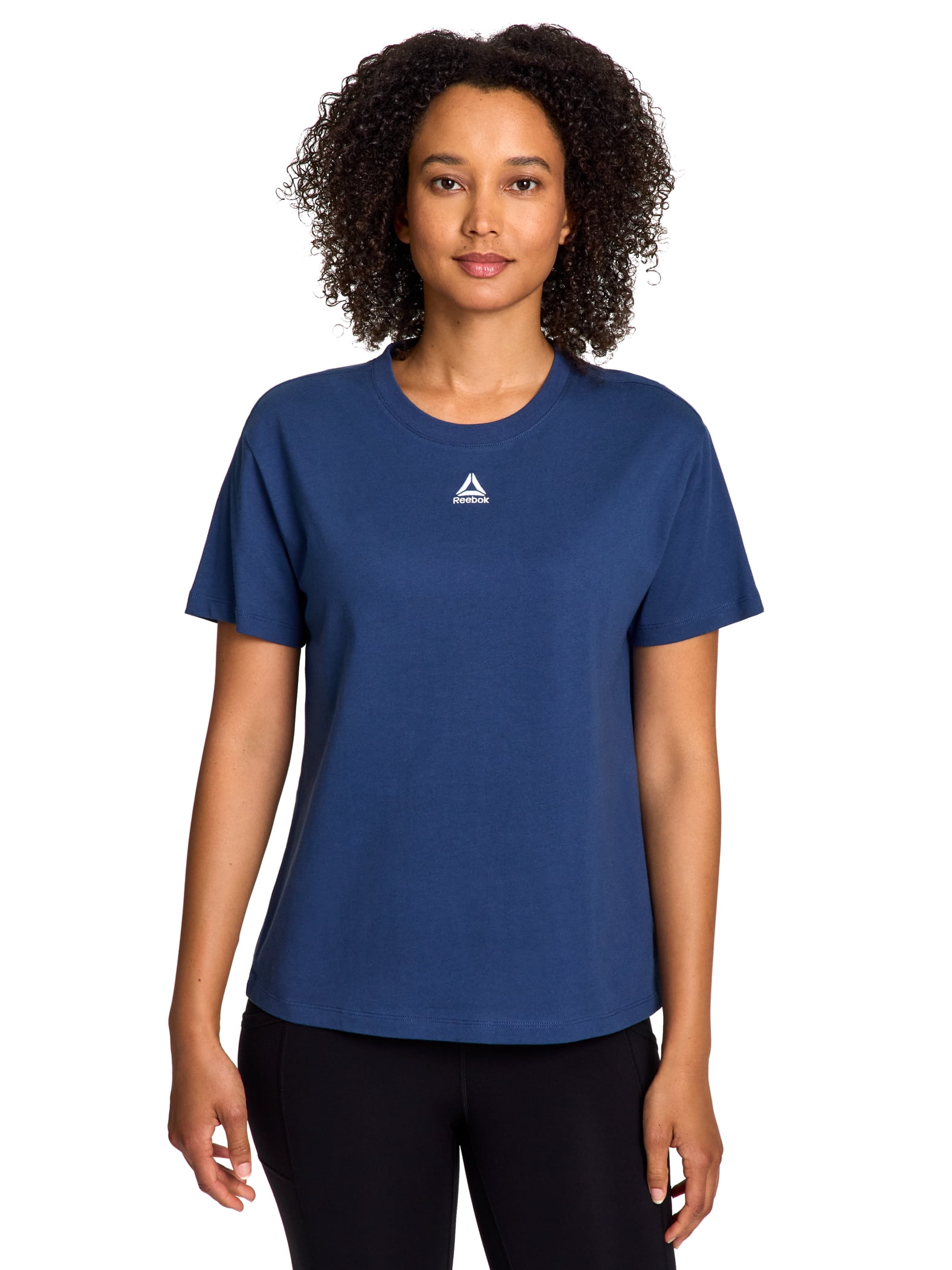 Reebok Women's Embroidered Essence Short Sleeve Tee, Sizes XS - XXXL