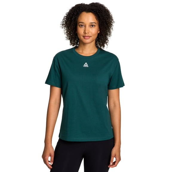 Reebok Women's Embroidered Essence Short Sleeve Tee, Sizes XS - XXXL