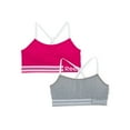 thumbnail image 1 of Reebok Girl's Seamless Longline Bralettes, 2-Pack, Sizes S-XK, 1 of 5