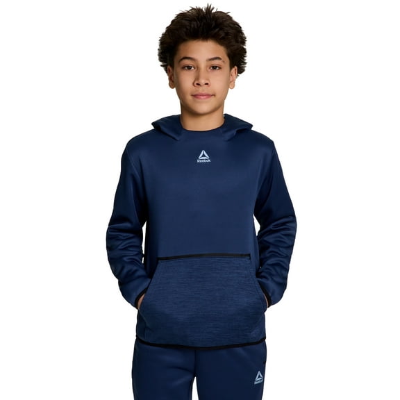 Reebok Boy's Athletic Cool Down Fleece Hoodie, Sizes 4-18